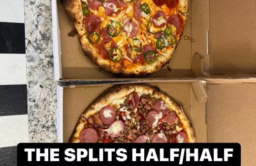 The Split Half/Half pizza